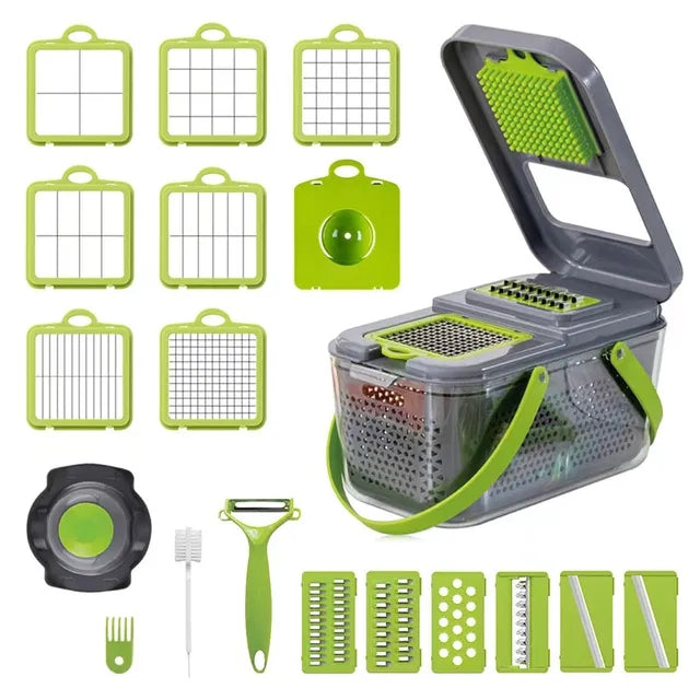 Vegetable Chopper, 22-in-1 Kitchen