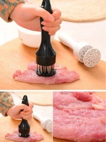 Meat Tenderizer Tool, Stainless Steel Needle