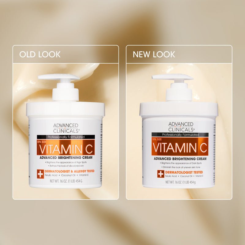 Vitamin C, Advanced Brightening Cream 16 Oz 454grams
